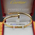 Perfect Replica Cartier Bracelet All Yellow Gold Color - New Model